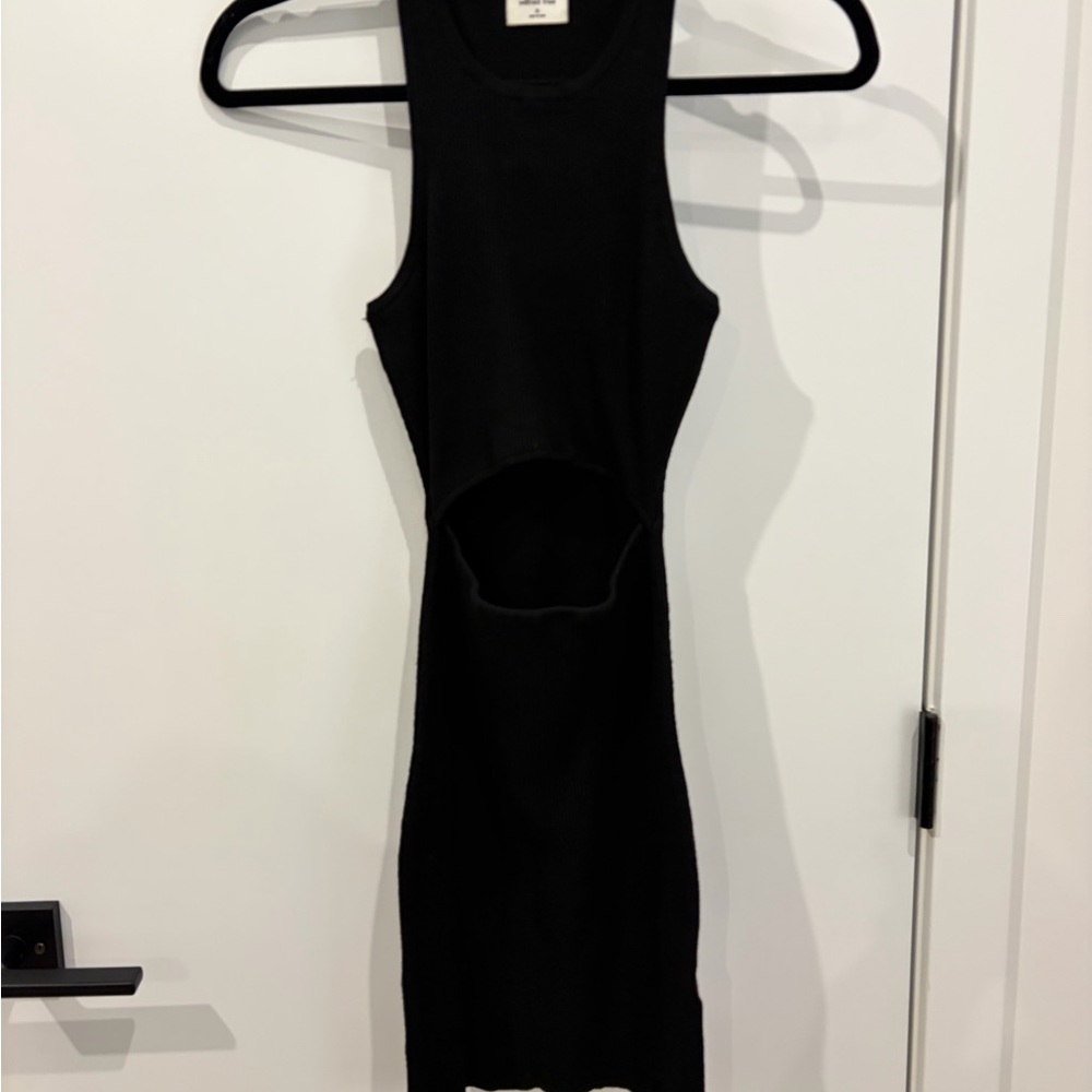 Wilfred Black Dress with cut out